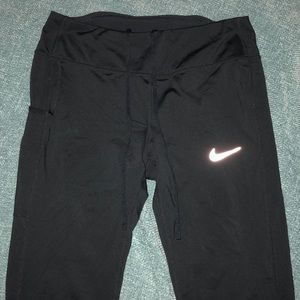 Nike black running leggings